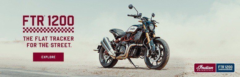The all-new Indian Motorcycle FTR 1200 - Banner Image